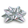 Silver Glitter Perfect Bow (8"x20 Loops, 1 1/4" Ribbon)